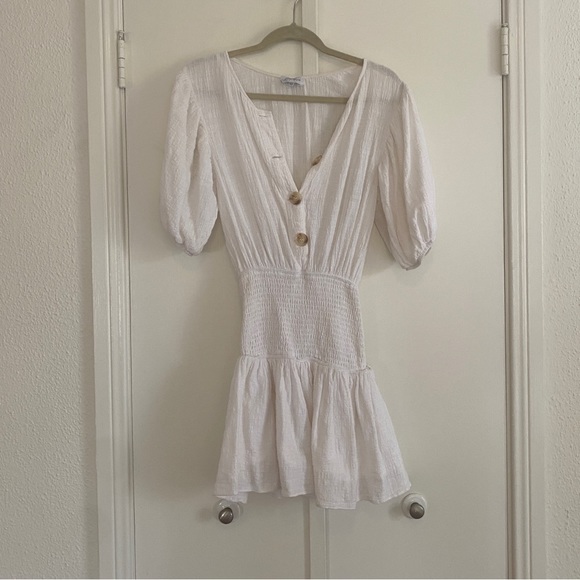 White Sabo Skirt Mini Dress - XS - Picture 2 of 12